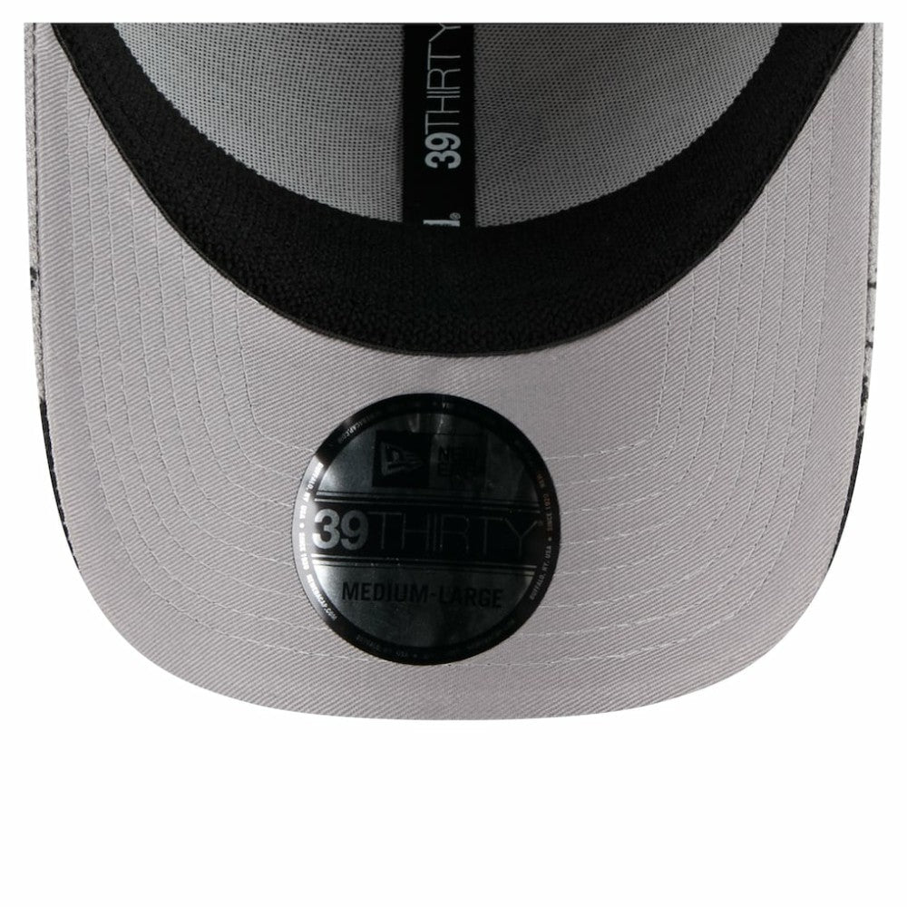 Chicago White Sox Visor Paint Splatter 39THIRTY Flex Hat - Gray | New Era