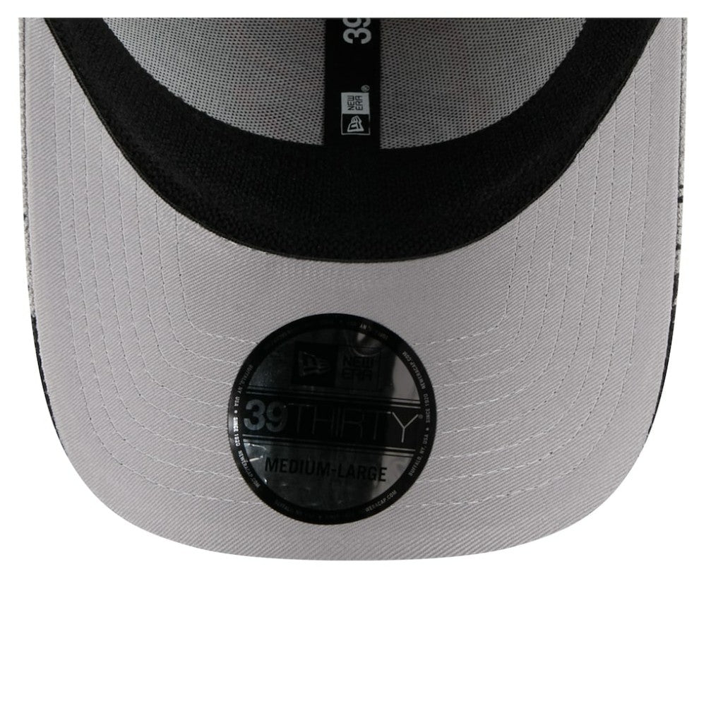 Baltimore Orioles Visor Paint Splatter 39THIRTY Flex Hat - Gray | New Era