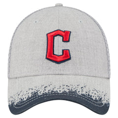 Cleveland Guardians Visor Paint Splatter 39THIRTY Flex Hat - Gray | New Era