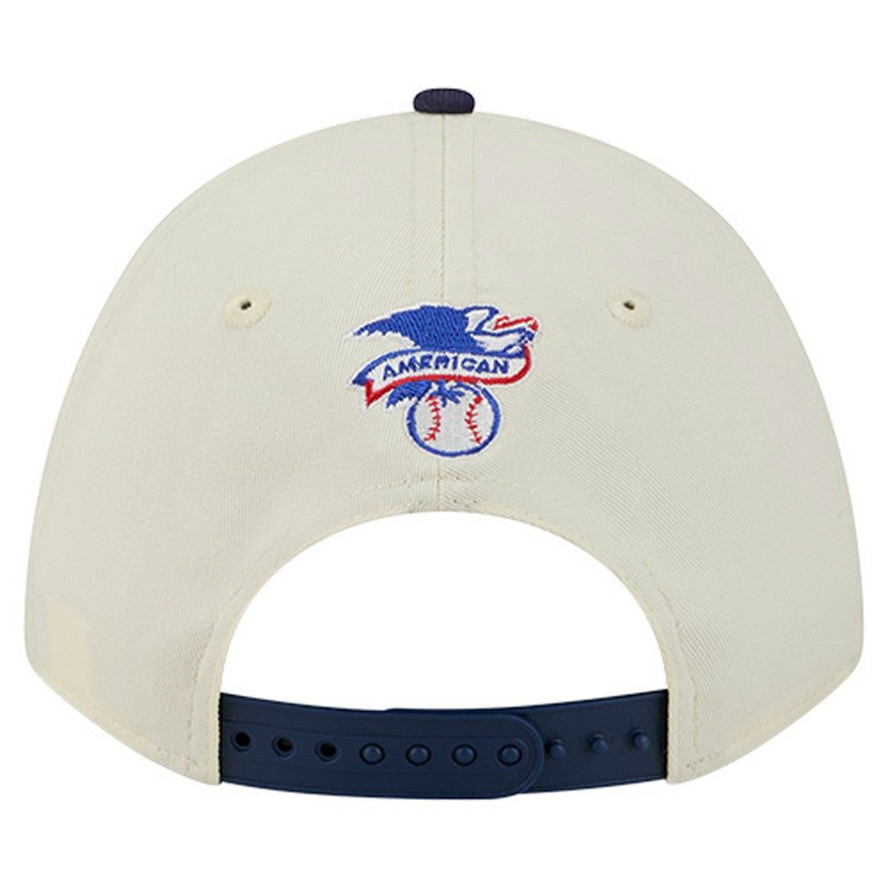 Milwaukee Brewers World Series 9FORTY M-Crown Adjustable Hat - Cream/Royal | New Era