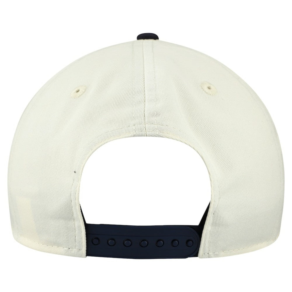 New York Yankees World Series 9FORTY M-Crown A-Frame Adjustable Hat - Cream/Navy | New Era