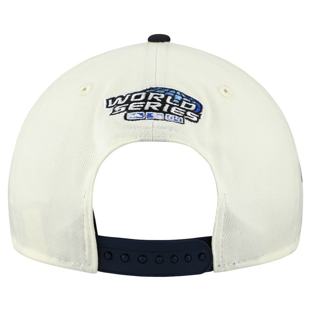 Boston Red Sox World Series 9FORTY M-Crown A-Frame Adjustable Hat - Cream/Navy | New Era