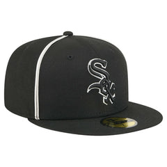 Chicago White Sox Soutache 59FIFTY Fitted Hat - Black | New Era