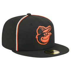 Baltimore Orioles Soutache 59FIFTY Fitted Hat - Black | New Era