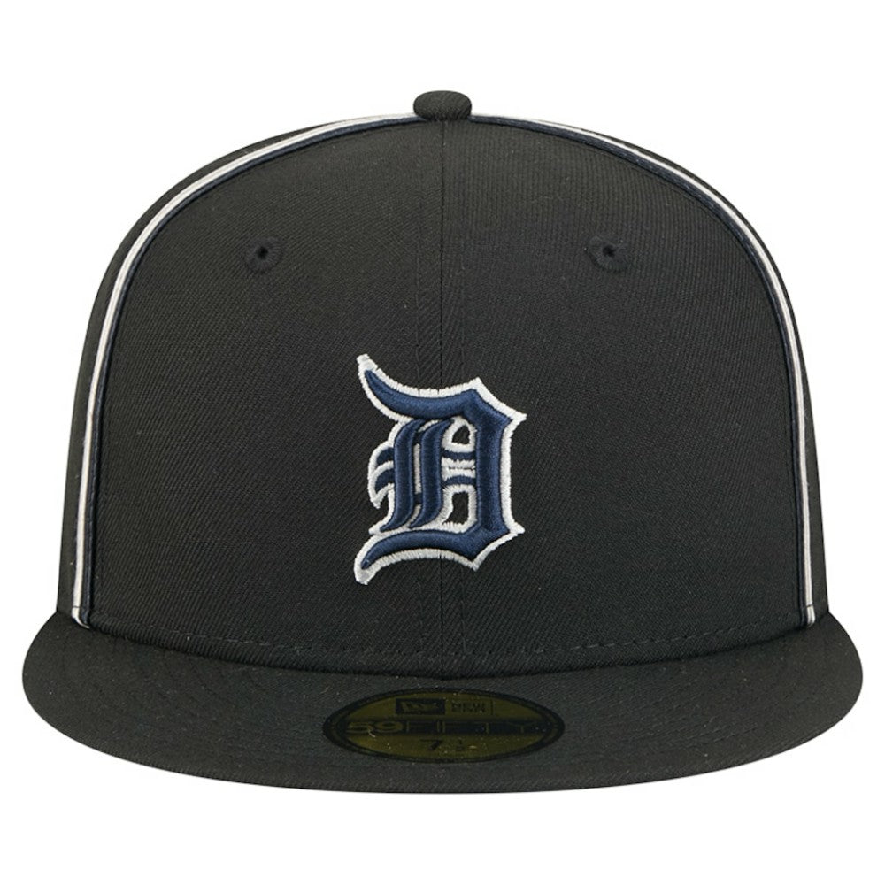 Detroit Tigers Soutache 59FIFTY Fitted Hat - Black | New Era