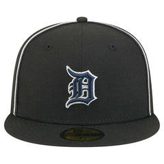 Detroit Tigers Soutache 59FIFTY Fitted Hat - Black | New Era