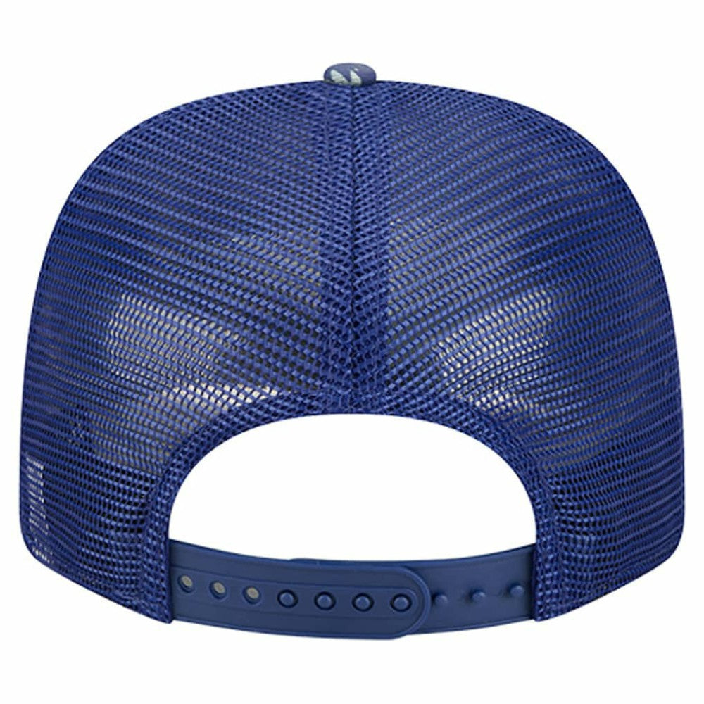 Texas Rangers Aztec Denim 9SEVENTY Adjustable Hat - Denim/Royal | New Era