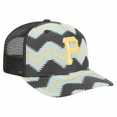Pittsburgh Pirates Aztec Denim 9SEVENTY Adjustable Hat - Denim/Black | New Era