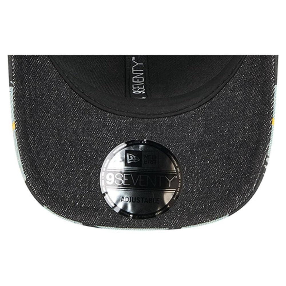 Pittsburgh Pirates Aztec Denim 9SEVENTY Adjustable Hat - Denim/Black | New Era