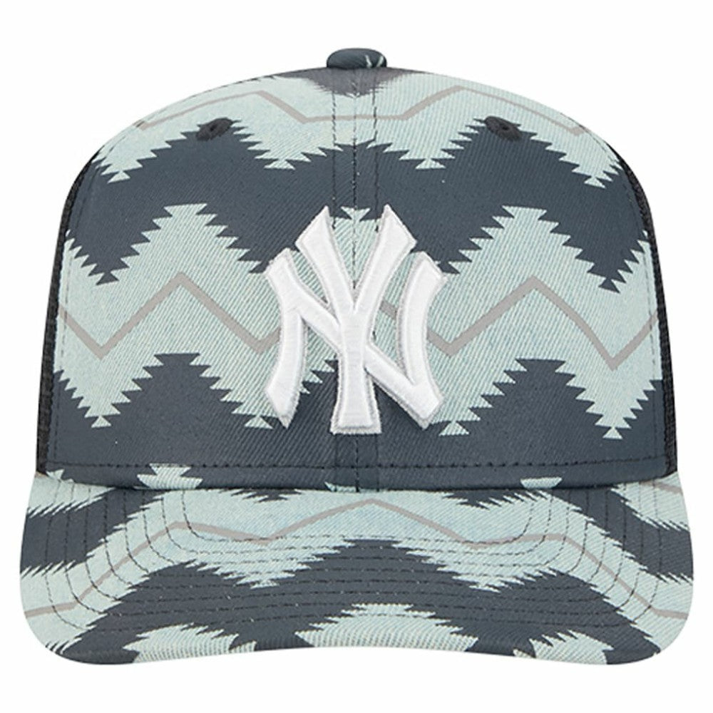 New York Yankees Aztec Denim 9SEVENTY Adjustable Hat - Denim/Navy | New Era