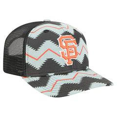San Francisco Giants Aztec Denim 9SEVENTY Adjustable Hat - Denim/Black | New Era