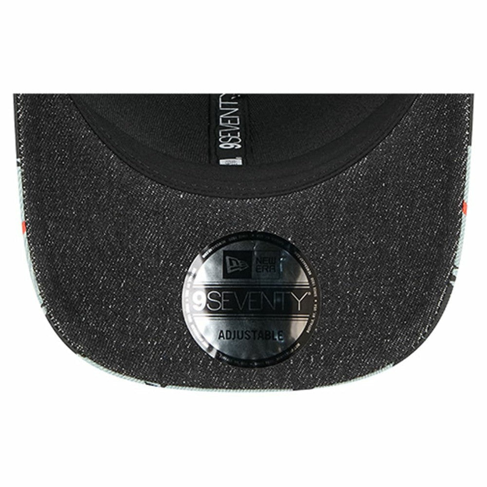 San Francisco Giants Aztec Denim 9SEVENTY Adjustable Hat - Denim/Black | New Era