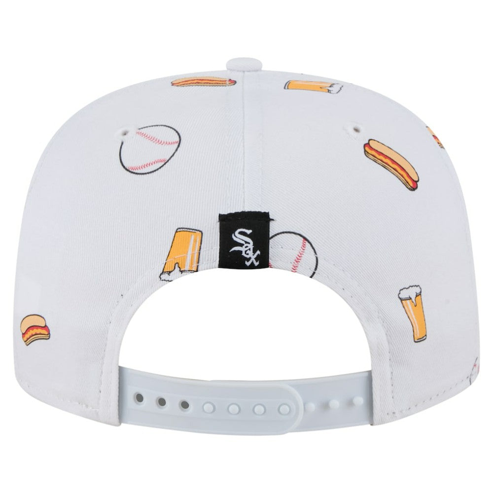Chicago White Sox Team Cheer Rope 19TWENTY Adjustable Hat - White | New Era