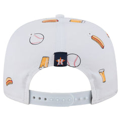 Houston Astros Team Cheer Rope 19TWENTY Adjustable Hat - White | New Era