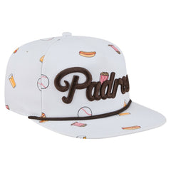 San Diego Padres Team Cheer Rope 19TWENTY Adjustable Hat - White | New Era