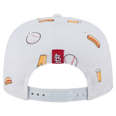 St. Louis Cardinals Team Cheer Rope 19TWENTY Adjustable Hat - White | New Era