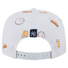 New York Yankees Team Cheer Rope 19TWENTY Adjustable Hat - White | New Era