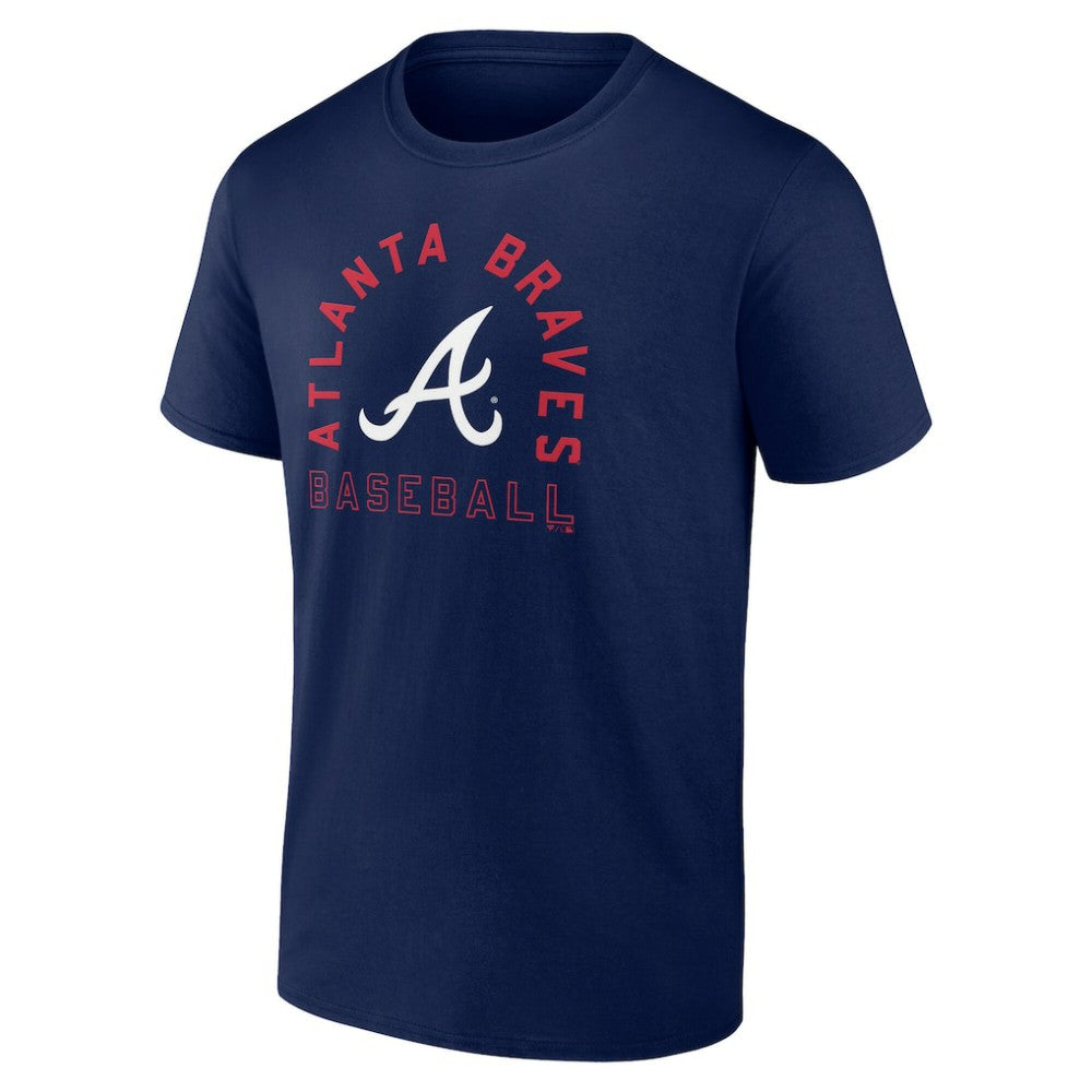 Atlanta Braves Arch T-Shirt - Navy