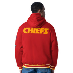 Kansas City Chiefs G-III Sports by Carl Banks Power Forward Commemorative Full-Zip Hooded Jacket - Red for sale