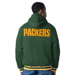 Green Bay Packers G-III Sports by Carl Banks Power Forward Commemorative Full-Zip Hooded Jacket - Green outlet