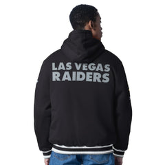 Las Vegas Raiders G-III Sports by Carl Banks Power Forward Commemorative Full-Zip Hooded Jacket - Black outlet