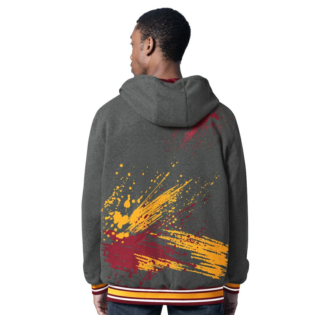 Washington Commanders G-III Sports by Carl Banks Dual Threat Reversable Full-Zip Hooded Jacket - Burgundy/Charcoal on sale
