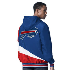 Buffalo Bills G-III Sports by Carl Banks Dual Threat Reversable Full-Zip Hooded Jacket - Royal/Charcoal sale