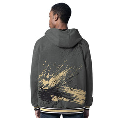 New Orleans Saints G-III Sports by Carl Banks Dual Threat Reversable Full-Zip Hooded Jacket - Black/Charcoal sale