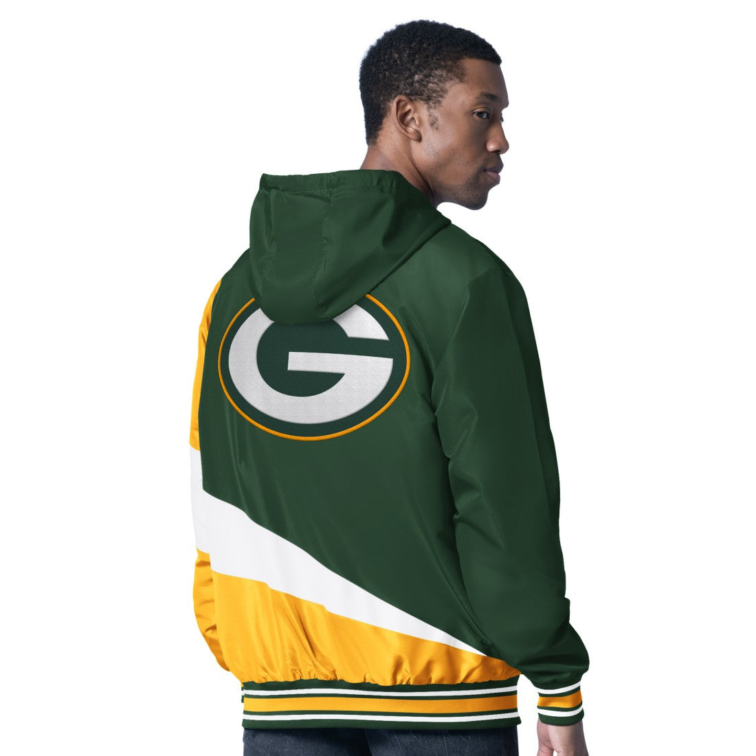 Green Bay Packers G-III Sports by Carl Banks Dual Threat Reversable Full-Zip Hooded Jacket - Green/Charcoal for sale