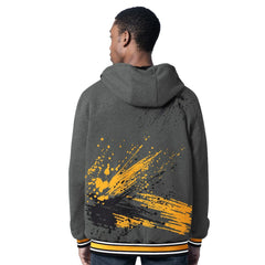 Pittsburgh Steelers G-III Sports by Carl Banks Dual Threat Reversable Full-Zip Hooded Jacket - Black/Charcoal for sale