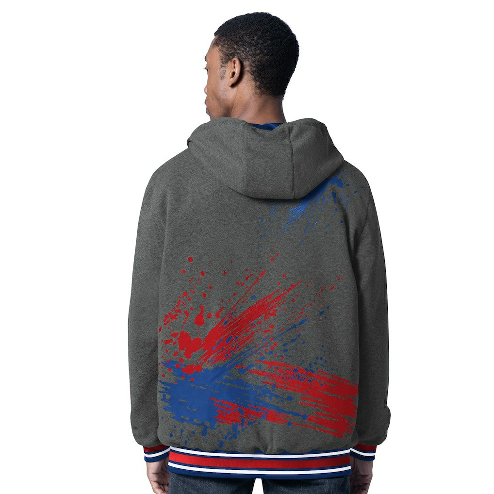 New York Giants G-III Sports by Carl Banks Dual Threat Reversable Full-Zip Hooded Jacket - Royal/Charcoal discount