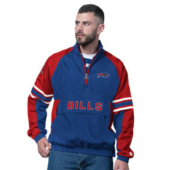 Buffalo Bills Starter Prospect Half-Zip Pullover - Royal outlet