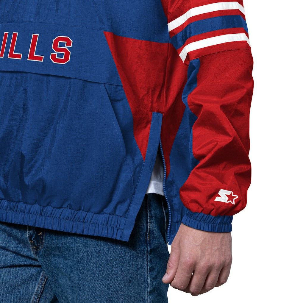 Buffalo Bills Starter Prospect Half-Zip Pullover - Royal outlet