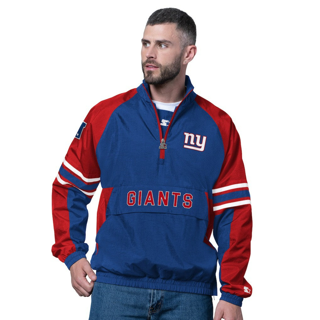 New York Giants Starter Prospect Half-Zip Pullover - Royal sale