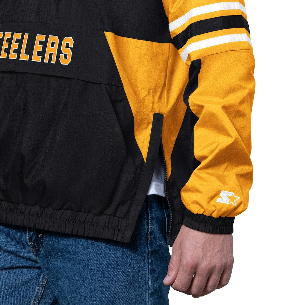 Pittsburgh Steelers Starter Prospect Half-Zip Pullover - Black sale