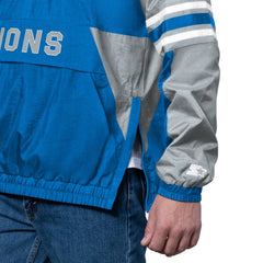 Detroit Lions Starter Prospect Half-Zip Pullover - Blue online