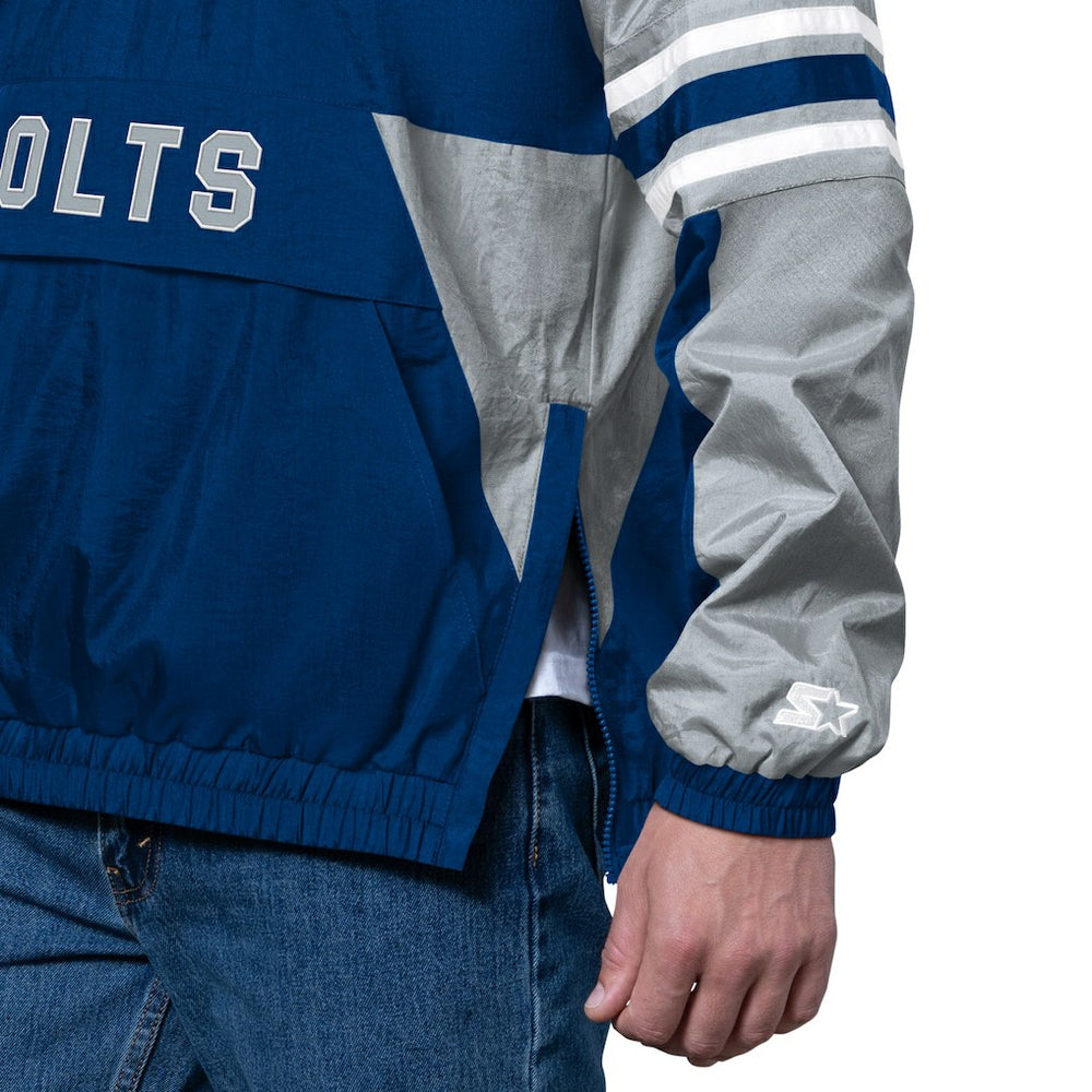 Indianapolis Colts Starter Prospect Half-Zip Pullover - Royal online