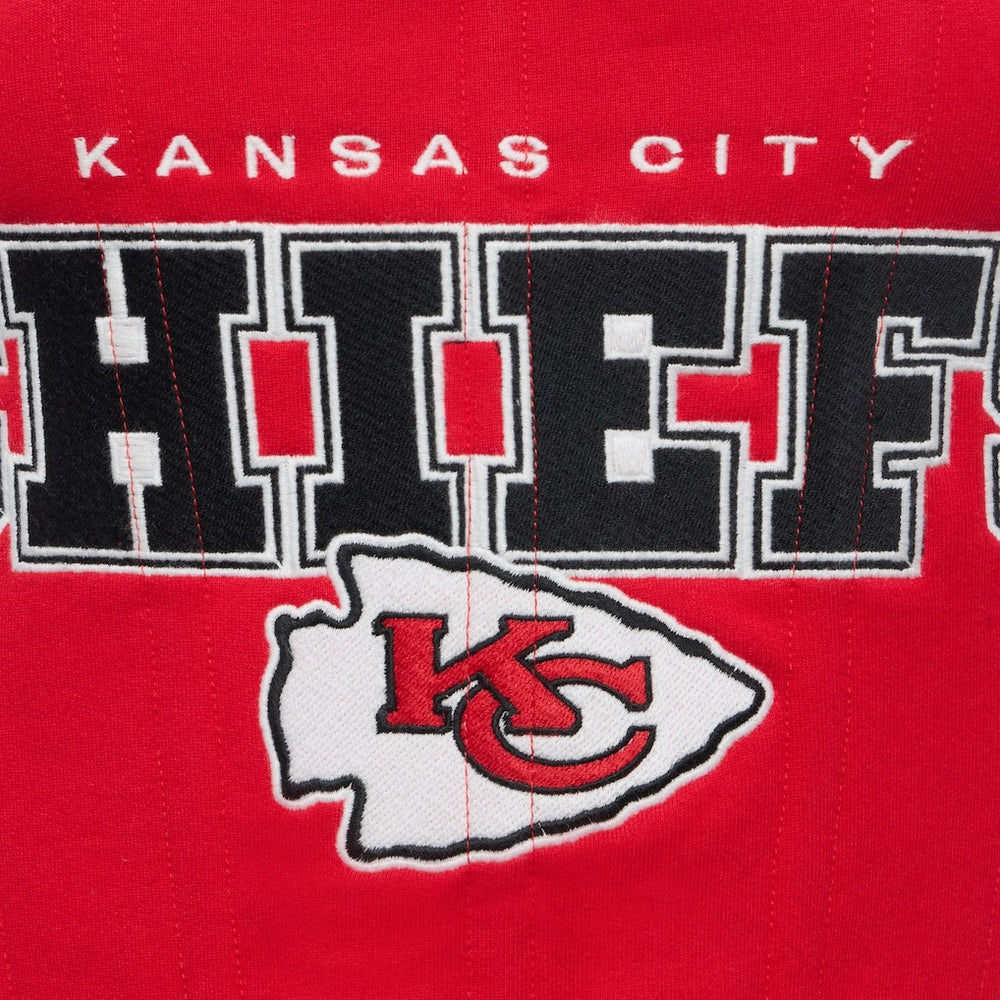 Kansas City Chiefs Off Season x NFL Women's Fleece Corset - Red on sale