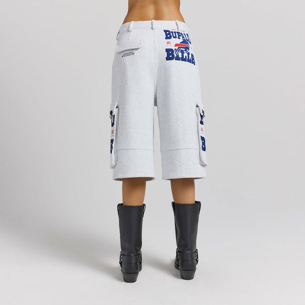 Buffalo Bills Off Season x NFL Women's Fleece Cargo Shorts - Heather Gray online