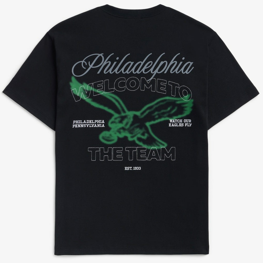 Philadelphia Eagles Off Season x NFL Unisex Graphic T-Shirt - Black discount