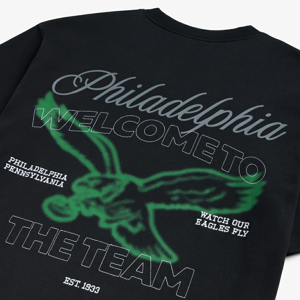 Philadelphia Eagles Off Season x NFL Unisex Graphic T-Shirt - Black discount