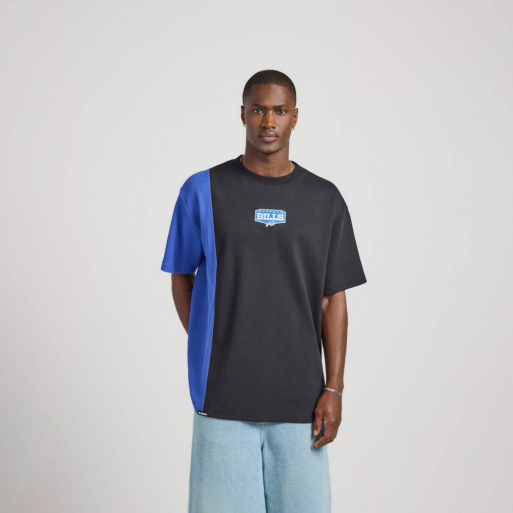 Buffalo Bills Off Season x NFL Unisex Spliced T-Shirt - Black on sale