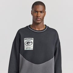 Green Bay Packers Off Season x NFL Unisex Fleece Sweatshirt - Black for sale
