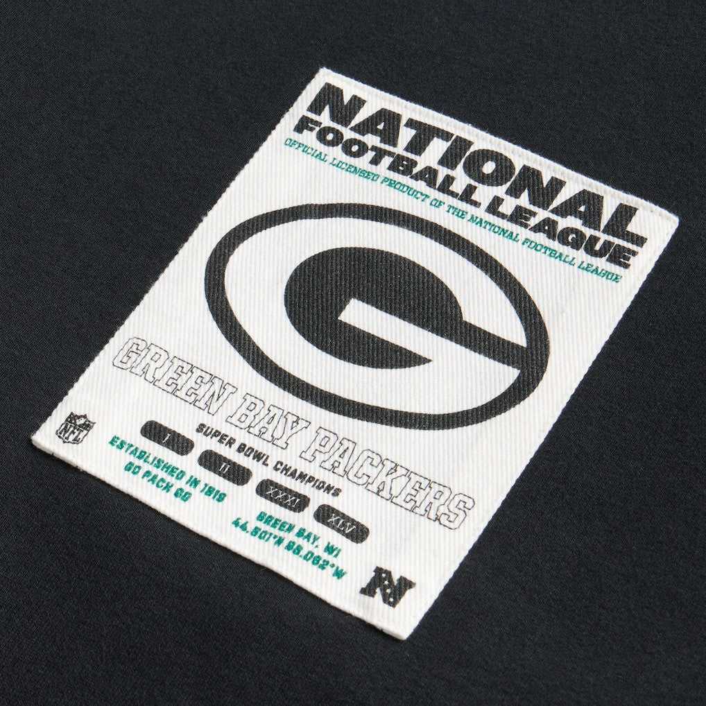 Green Bay Packers Off Season x NFL Unisex Fleece Sweatshirt - Black for sale