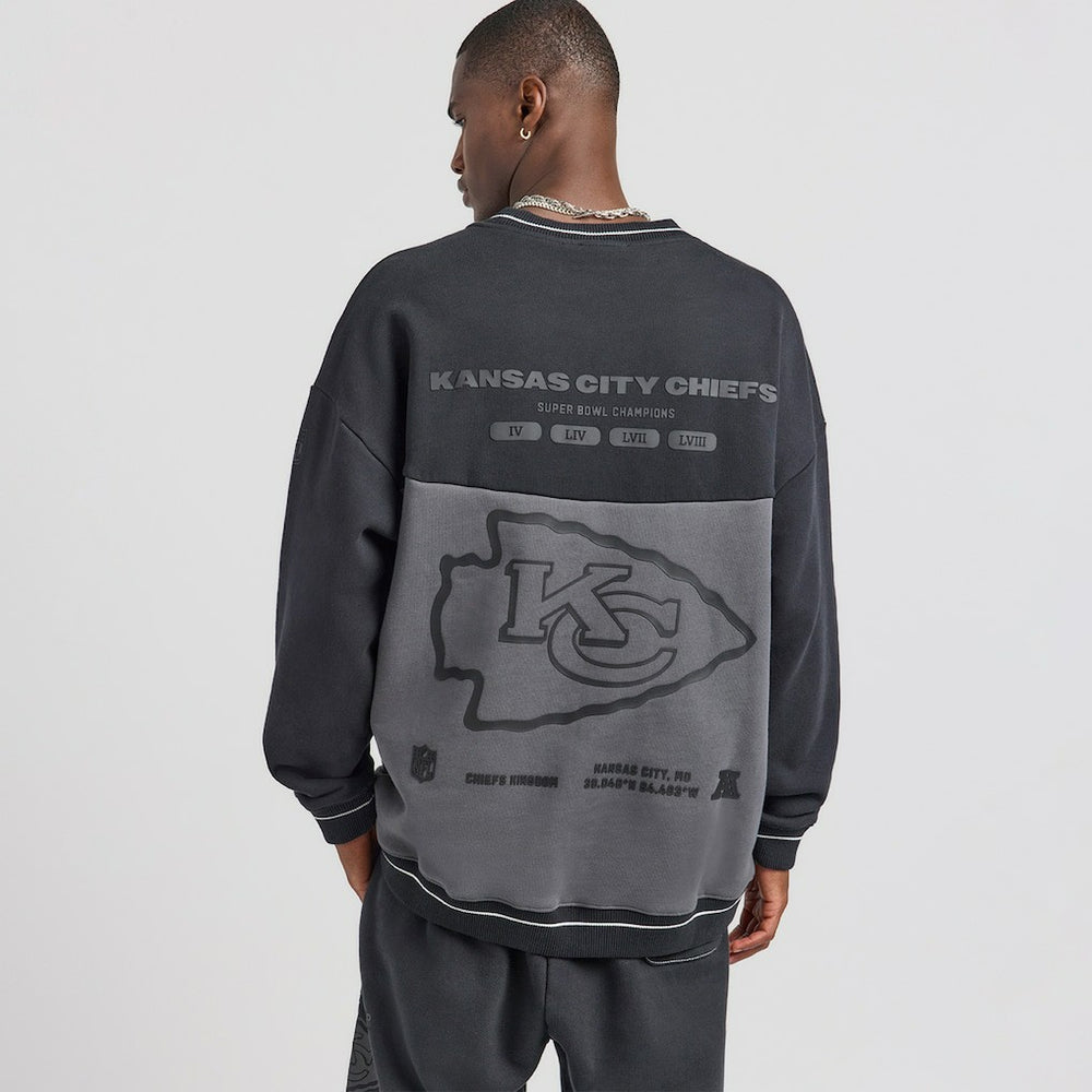 Kansas City Chiefs Off Season x NFL Unisex Fleece Sweatshirt - Black for sale