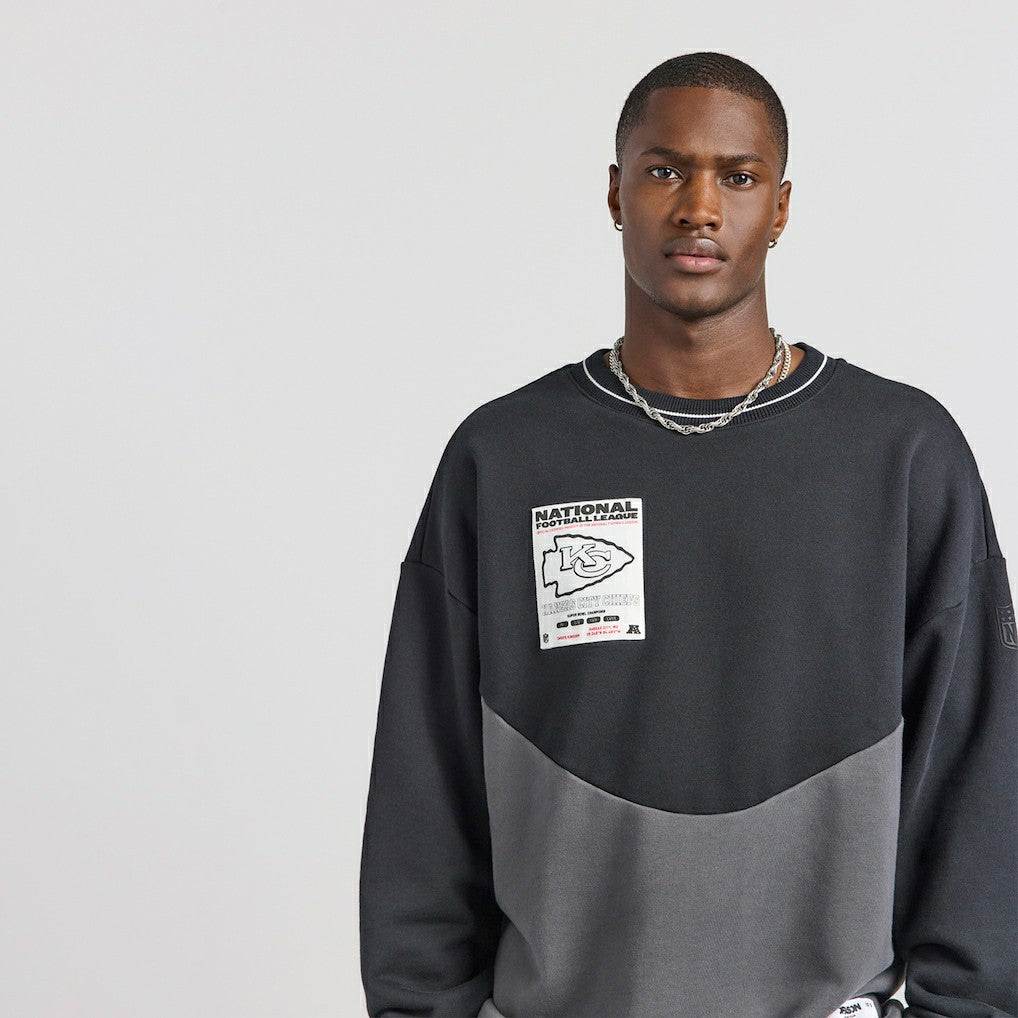 Kansas City Chiefs Off Season x NFL Unisex Fleece Sweatshirt - Black for sale
