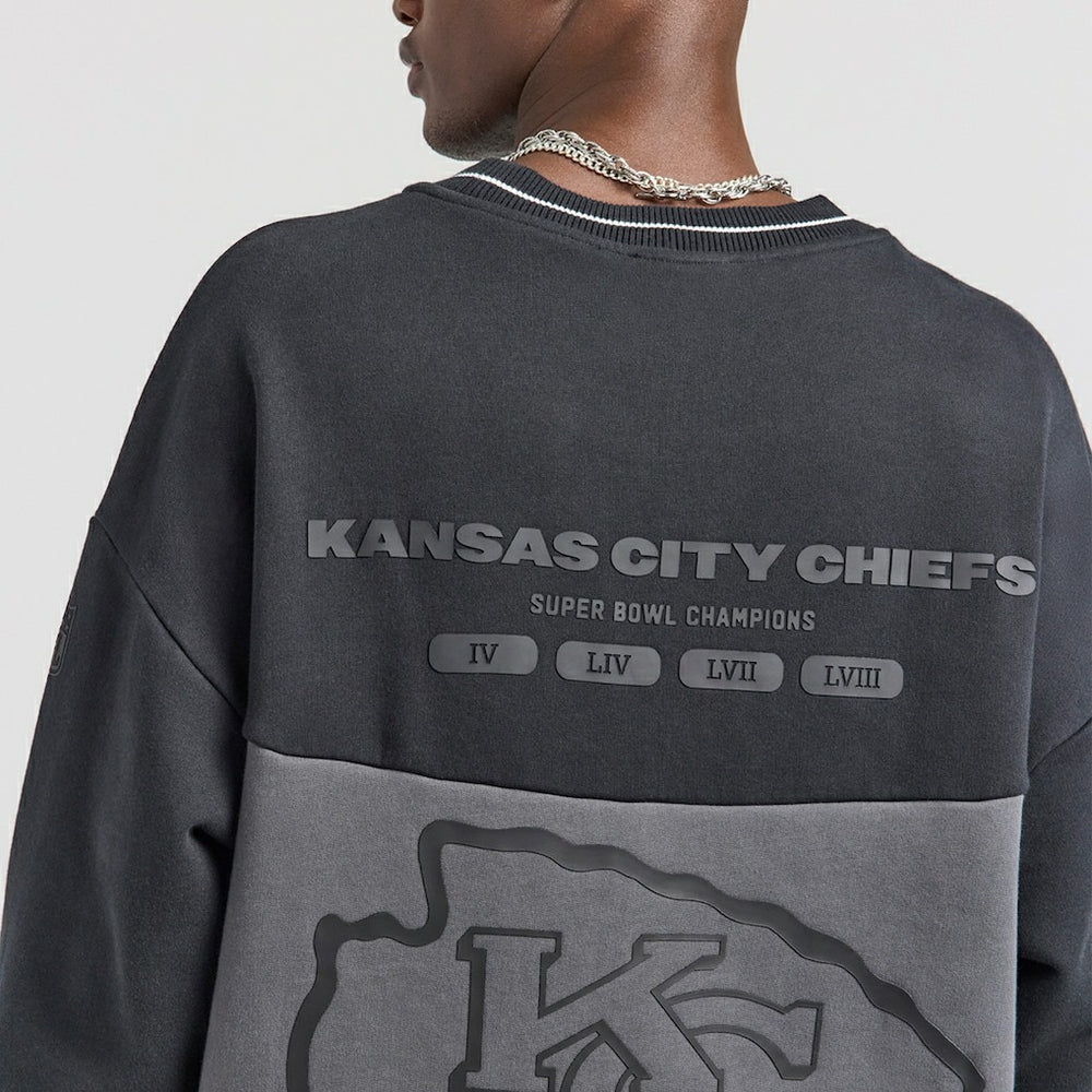 Kansas City Chiefs Off Season x NFL Unisex Fleece Sweatshirt - Black for sale