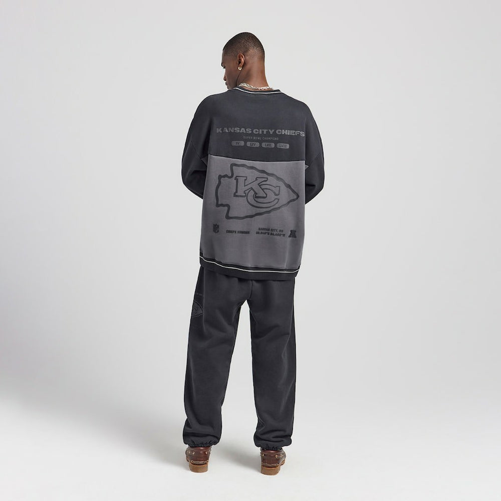 Kansas City Chiefs Off Season x NFL Unisex Fleece Sweatshirt - Black for sale