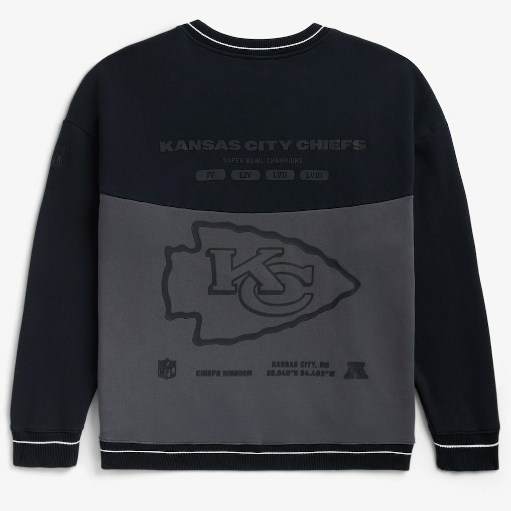 Kansas City Chiefs Off Season x NFL Unisex Fleece Sweatshirt - Black for sale