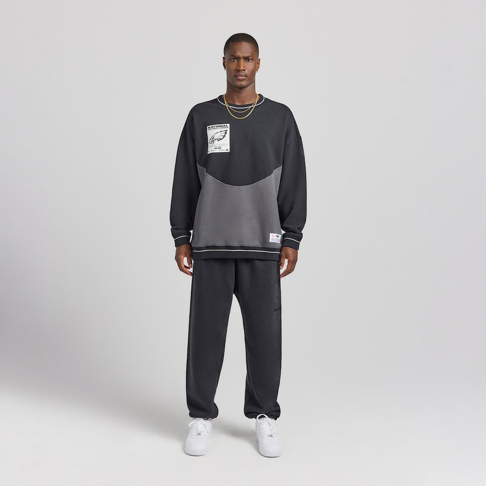 Philadelphia Eagles Off Season x NFL Unisex Fleece Sweatshirt - Black on sale